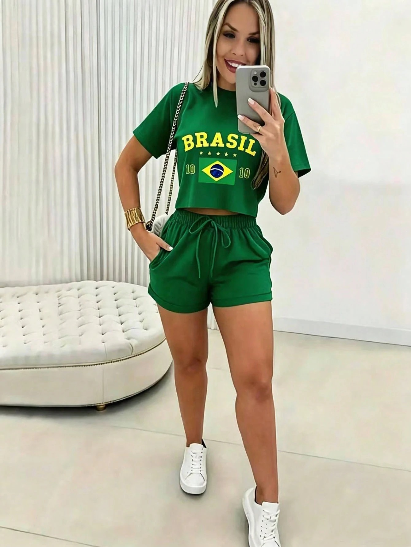 2026 Women's Short-Sleeve Set  - T-Shirts ulasan dan harga