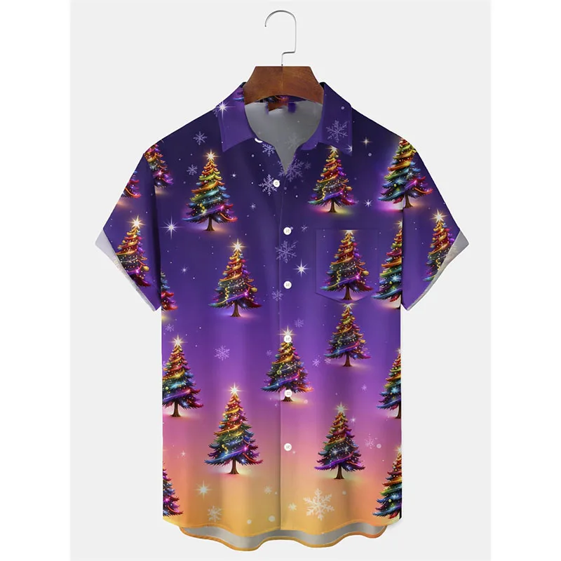 Men Christmas Hawaiian Shirt S - Vintage Hawaiian Floral Shirt ulasan dan harga