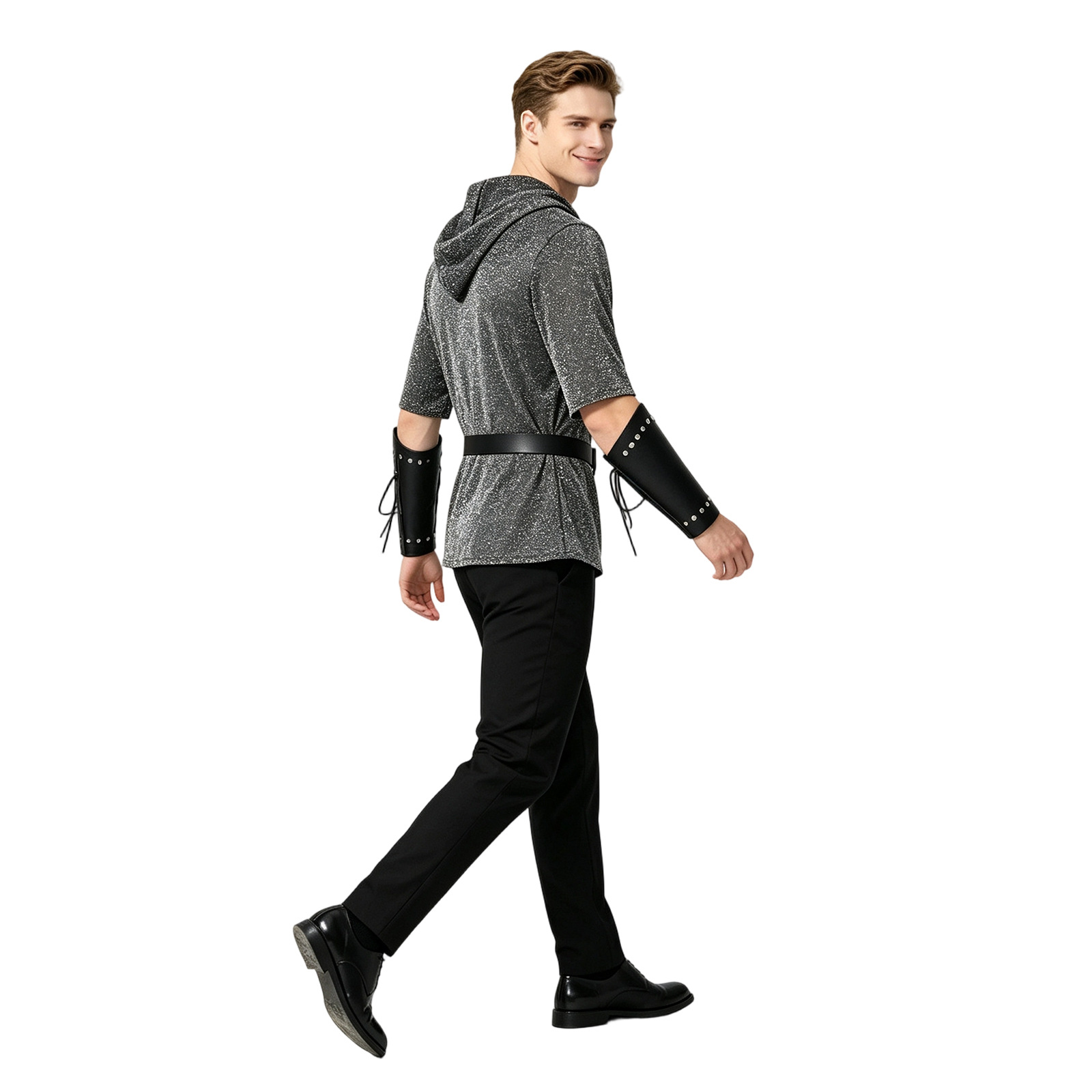 Medieval Knight Hooded Shirt C - Shirts ulasan dan harga