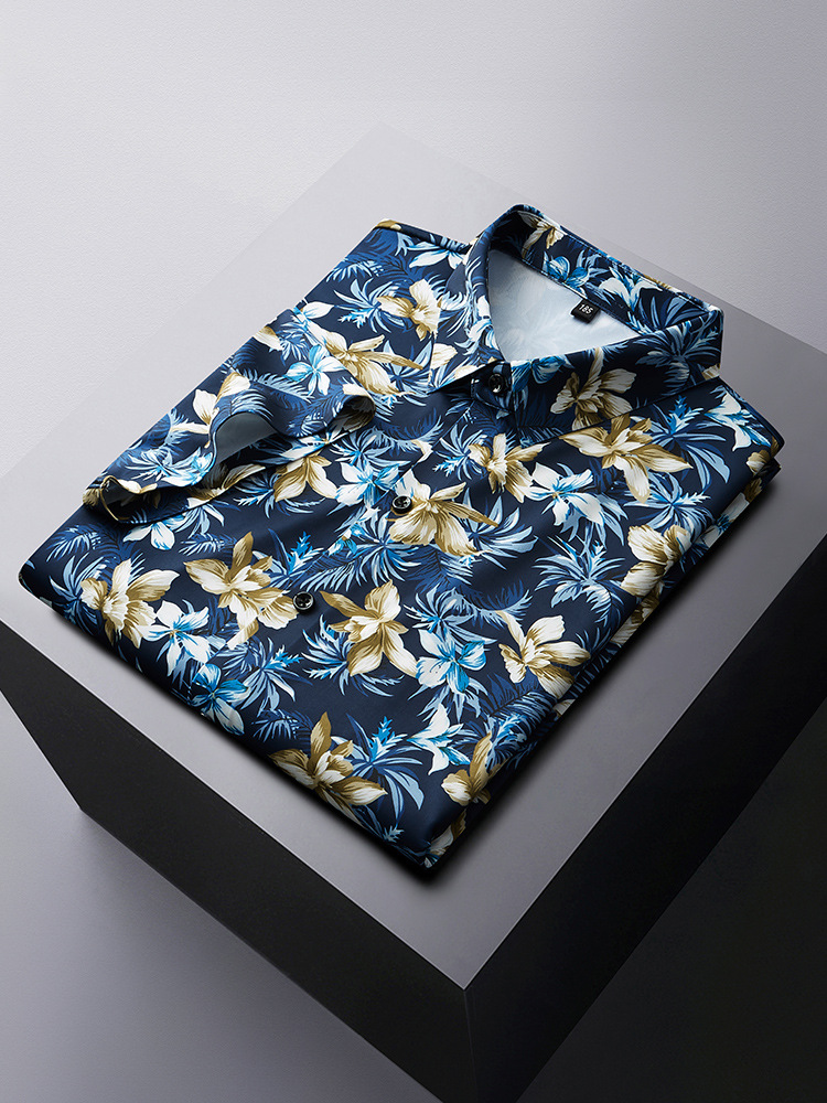 12XL 7XL 6XL Plus Size Men's S - Vintage Hawaiian Floral Shirt ulasan dan harga