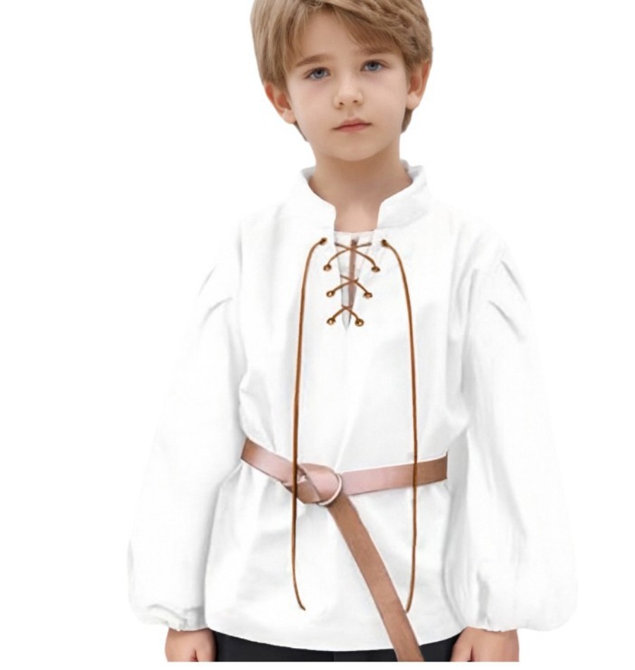 Boys Medieval Pirate Shirt Kid - Shirts ulasan dan harga