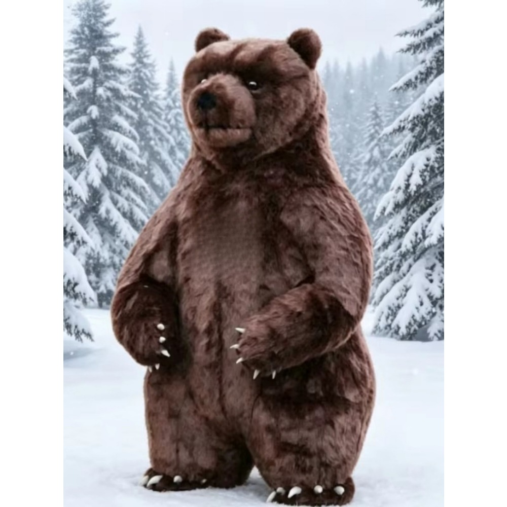Inflatable Bear Mascot Costume - Suits ulasan dan harga