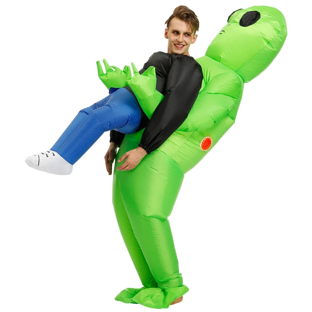 Men Women Funny Alien Blow Up  - Suits ulasan dan harga